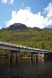 Australasian;Australia;Australian;bridge;bridges;curved-bridge;curved-bridges;Island-of-Tasmania;Lake-Rosebery;road-bridge;road-bridges;State-of-Tasmania;Tas;Tasmania;The-West;traffic-bridge;traffic-bridges;West-Tasmania;Western-Tasmania