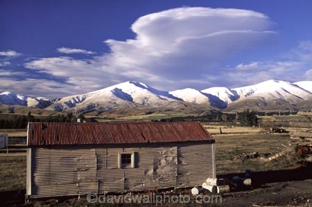 corrugated-iron;mountain;snow;rural;winter;cloud;clouds