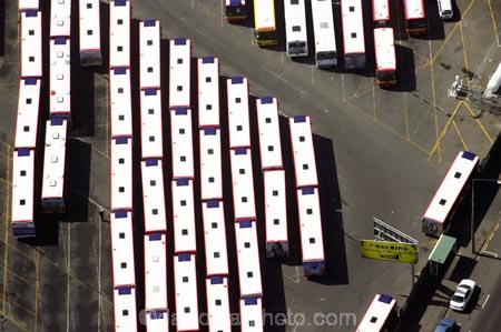 aerial;aerials;bus;bus-park;buses;canterbury;christchurch;new-zealand;park;parking-lot;parking-lots;parks;pattern;public-transport;public-transportation;roof;rooves;south-island;station;transport;transportation;vehicles;white