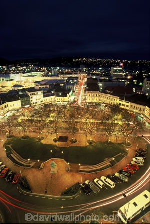 car-lights;trails;light;lights;city;nightlife;time-exposure;Charles-Henry-Kettle;St-Pauls-Cathedral;centre;cbd;civic-centre;octagonal;Hoyts;Princes-Street