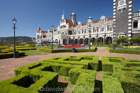 1906;architecture;Box-Hedge;box-hedging;building;buildings;clock;clock-tower;clock-towers;council-gardens;Dunedin;Dunedin-Railway-Station;Flemish-Renaissance-style;garden;gardens;George-A-Troup;Gingerbread-George;heritage;historic;historic-building;historic-buildings;historical;historical-building;historical-buildings;history;N.Z.;New-Zealand;NZ;old;Otago;rail-station;rail-stations;railway;railway-station;railway-stations;railways;S.I.;SI;South-Is.;South-Island;tradition;traditional;train-station;train-stations