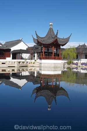 architecture;asian-oriental;building;buildings;calm;Chinese-Garden;Chinese-Gardens;Chinese-Pagoda;Ching-Dynasty-Scholars-Garden;city-garden;city-gardens;council-gardens;Dunedin;Dunedin-Chinese-Garden;Dunedin-Chinese-Gardens;garden;N.Z.;New-Zealand;NZ;Otago;pagoda;placid;pond;ponds;pools;quiet;reflection;reflections;S.I.;serene;SI;smooth;South-Is.;South-Island;still;tranquil;water