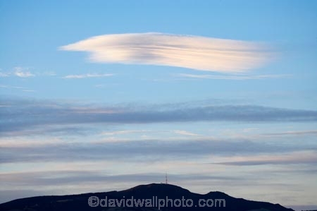 altocumulus-lenticularis;cloud;clouds;Dunedin;lenticular-cloud;lenticular-clouds;lenticularis-cloud;Mount-Cargill;Mt-Cargill;N.Z.;New-Zealand;NZ;Otago;S.I.;SI;skies;sky;South-Is.;South-Island;television-tower