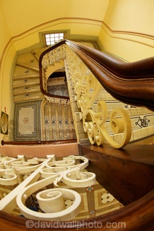 1906;architecture;balustrade;building;buildings;Dunedin;Dunedin-Railway-Station;fish_eye;fish_eyes;fisheye;fisheyes;Flemish-Renaissance-style;foyer;George-A-Troup;Gingerbread-George;heritage;Historic;historic-building;historic-buildings;historical;historical-building;historical-buildings;history;inside;interior;N.Z.;New-Zealand;NZ;old;Otago;rail-station;rail-stations;railing;railway;railway-station;railway-stations;railways;S.I.;SI;South-Is;South-Is.;South-Island;stair;stairs;stairway;stairways;tradition;traditional;train-station;train-stations;wide-angle;wideangle