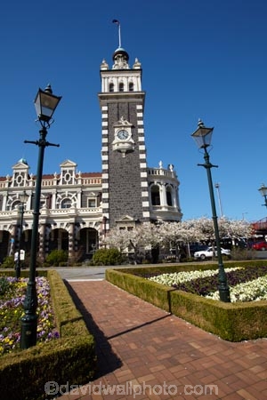 1906;architectural;architecture;Box-Hedge;box-hedging;building;buildings;clock;clock-tower;clock-towers;council-gardens;Dunedin;Dunedin-Railway-Station;Flemish-Renaissance-style;garden;gardens;George-A-Troup;Gingerbread-George;heritage;historic;historic-building;historic-buildings;historical;historical-building;historical-buildings;history;N.Z.;New-Zealand;NZ;old;Otago;rail-station;rail-stations;railroad;railroads;railway;railway-station;railway-stations;railways;roof;rooves;S.I.;SI;South-Is;South-Is.;South-Island;Sth-Is;tradition;traditional;train-station;train-stations;transport;transportation