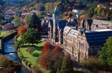 autumn;blossom;building;buildings;campus;clock;degree;education;fall;historic;historical;lawn;learn;learning;leith;registry;scarfies;stream;student;students;tower