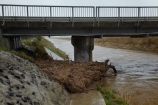 bad-weather;bridge;bridges;brook;brooks;country;countryside;creek;creeks;deluge;dike;dikes;dirty;dirty-water;Dunedin;dyke;dykes;embankment;embankments;flood;flood-bank;flood-banks;flood-water;flood-waters;floodbank;floodbanks;flooding;floods;floodwater;floodwaters;flow;high-water;inundate;levee;levees;meadow;meadows;Mosgiel;N.Z.;New-Zealand;NZ;on-flood;Otago;paddock;paddocks;pasture;pastures;road-bridge;road-bridges;rural;S.I.;SI;Silver-Stream;Silverstream;South-Is.;South-Island;stopbank;stopbanks;stream;streams;swollen-river;Taieri;Taieri-Plain;Taieri-Plains;water;waterway;waterways;weather;wet