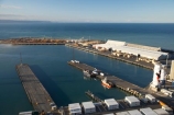 coast;coastal;coastline;coastlines;coasts;container;container-terminal;containers;export;exporting;fishing-boat;fishing-boats;harbor;harbors;harbour;harbours;Hawke-Bay;Hawkes-Bay;import;importing;jetties;jetty;N.I.;N.Z.;Napier;New-Zealand;NI;North-Island;NZ;ocean;oceans;pier;piers;port;Port-of-Napier;ports;sea;shipping;shore;shoreline;shorelines;shores;waterside;wharf;wharfes;wharves