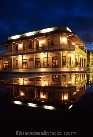 accommodation;colonial;historic;historical;hotel;hotels;light;lights;martinborough;martinborough-hotel;night;pub;pubs;puddle;reflection;reflections;verandah;welcoming;wine;wine-region