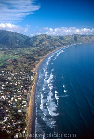 beach;coastal;coast;shoreline;coastline;beaches;ocean;sea;tasman;s;Kapiti-Coast;North-Island;aerial;aerials