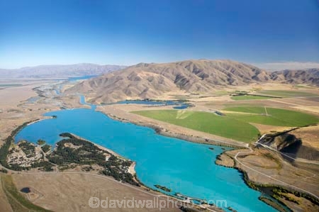 aerial;aerial-photo;aerial-photography;aerial-photos;aerials;aqua;Benmore-Range;blue;canal;canals;Canterbury;generator;hydro-canal;hydro-canals;hydro-generation;hydro-power;hydro-power-scheme;Kelland-Pond;Kelland-Ponds;lake;Lake-Ruataniwha;lakes;Mackenzie-Country;N.Z.;New-Zealand;NZ;Ohau-Canal;range;ranges;SI;South-Canterbury;South-Island;teal;turquoise;Twizel;Wairepo-Arm