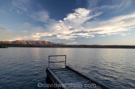 Canterbury;cloud;clouds;dusk;evening;jetties;jetty;Lake;Lake-Ohau;Lakes;Mackenzie;Mackenzie-Country;N.Z.;New-Zealand;nightfall;NZ;pier;piers;sky;South-Canterbury;South-Island;sunset;sunsets;twilight;Water;waterside;wharf;wharfes;wharves