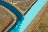 aerial;aerial-photo;aerial-photography;aerial-photos;aerials;air-to-air;aqua;blue;canal;canals;Canterbury;color;colors;colour;colours;electricity-generation;glacial-flour;hydro-canal;hydro-canals;hydro-generation;hydro-power;hydro-power-scheme;junction;junctions;Mackenzie-Country;Meridain-Eneergy;Meridian;N.Z.;New-Zealand;NZ;Ohau-Canal;power-generation;Pukaki-Canal;SI;South-Canterbury;South-Island;teal;turquoise;water;y