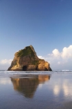 Archway-Is;Archway-Is.;Archway-Island;Archway-Islands;beach;beaches;calm;coast;coastal;coastline;foreshore;geological;geology;N.Z.;Nelson-Region;New-Zealand;North-West-Nelson-Region;NZ;placid;quiet;reflection;reflections;rock;rock-formation;rock-formations;rock-outcrop;rock-outcrops;rock-tor;rock-torr;rock-torrs;rock-tors;rocks;S.I.;sand;sandy;serene;shore;shoreline;SI;smooth;South-Is.;South-Island;still;stone;Tasman-Sea;tranquil;water;Wharariki-Beach
