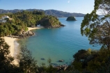 beach;beaches;Breaker-Bay;calm;coast;coastal;coastline;Honeymoon-Bay;idyllic;Kaiteriteri;N.Z.;Nelson-Region;New-Zealand;Ngaio-Is;Ngaio-Is.;Ngaio-Island;NZ;ocean;oceans;S.I.;sand;sandy;sea;seas;serene;shore;shoreline;SI;South-Is.;South-Island;Tasman-Bay
