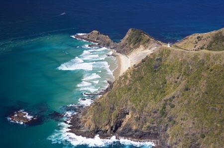 aerial;aerials;beach;beaches;blue;bluff;bluffs;cape-reinga;cliff;cliffs;coast;coastal;coastline;Far-North;new-zealand;North-Cape;north-is.;north-island;northland;ocean;pacific-ocean;sand;scenic;sea;shore;shoreline;tasman-sea;water;waterside;waves