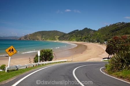 Bay-of-Is;Bay-of-Islands;beach;beaches;bend;bends;centre-line;centre-lines;centre_line;centre_lines;centreline;centrelines;child;children;Children-warning-sign;Children-warning-signs;coast;coastal;coastline;corner;corners;curve;curves;hot;Kororareka;Long-Beach;N.I.;N.Z.;New-Zealand;NI;North-Is;North-Is.;North-Island;Northland;NZ;ocean;Oneroa-Bay;road;road-sign;road-signs;roads;Russell;sand;sandy;shore;shoreline;summer;transport;transportation;travel;traveling;travelling;warning;warning-sign;warning-signs;yellow