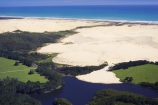 aerial;aerials;beach;beaches;dune;dunes;far-north;Kauaeparaoa-Stream;Lake-Ngakeketa;new-zealand;Ninety-Mile-Beach;north-is.;north-island;northland;ocean;sand;sand-dune;sand-dunes;sand_dune;sand_dunes;sea;tasman-sea;Te-Paki-Stream;water;waterside;waves