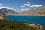 aqua;Ben-Ohau-Range;blue;Canterbury;Dobson-Valley;lake;Lake-Ohau;lakes;Mackenzie-Country;N.Z.;Neumann-Range;New-Zealand;North-Otago;NZ;S.I.;shore;shoreline;SI;South-Canterbury;South-Island;Waitaki-District;water