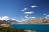 aqua;Ben-Ohau-Range;blue;Canterbury;Dobson-Valley;lake;Lake-Ohau;lakes;Mackenzie-Country;N.Z.;Neumann-Range;New-Zealand;North-Otago;NZ;S.I.;shore;shoreline;SI;South-Canterbury;South-Island;Waitaki-District;water