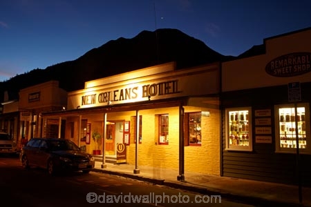 1866;ale-house;ale-houses;architecture;Arrowtown;bar;bars;Buckingham-St;Buckingham-Street;building;buildings;colonial;dusk;evening;free-house;free-houses;heritage;historic;historic-building;historic-buildings;historical;historical-building;historical-buildings;history;hotel;hotels;N.Z.;New-Orleans-Hotel;New-Zealand;night;night-time;NZ;old;Otago;place;places;pub;public-house;public-houses;pubs;S.I.;saloon;saloons;SI;South-Is.;South-Island;Southern-Lakes;Southern-Lakes-District;Southern-Lakes-Region;tavern;taverns;tradition;traditional;twilight