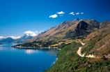 water;clear;clean;transparent;paradise;beautiful;lakes;lake;outdoors;outdoor;outside;pristine;summer;holiday;holidays;vacation;vacations;glenorchy;queenstown;south-island;new-zealand;mountain;mountains;road;roads;wakatipu