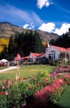 holiday;holidays;vacation;vacations;queenstown;lake-wakatipu;wakatipu;new-zealand;scene;scenes;tourism;farm-house;farmsted;ranch;walter-peak-station;walter-peak;flowers;pink;flower;restaurant;restaurants;cafe;cafes