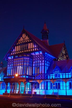 Bath-House;Bay-of-Plenty-Region;building;buildings;dark;dusk;evening;Government-Gardens;heritage;historic;historic-building;historic-buildings;historical;historical-building;historical-buildings;history;light;lighting;lights;N.I.;N.Z.;New-Zealand;NI;night;night-time;night_time;North-Is;North-Island;Nth-Is;NZ;old;Rotorua;Rotorua-Museum;tradition;traditional;twilight