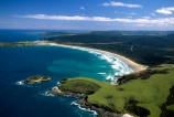 New-Zealand;coast;coastal;coastline;shore;shoreline;beach;beaches;sand;sandy;waves;wave;sea;ocean;Pacific;bay;colour;color;farmland;rural;marine;rugged;Southern-Scenic-Route