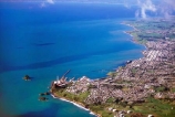 sea;ocean;tasman;coast;coastline;shoreline;shore;city;cities;new-plymouth;taranaki;port;ports;aerials;aerial