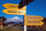 snow;winter;ice;volcano;volcanoes;mountain;mountains;snowline;snow_line;snow-line;sunrise;dawn;cloud;clouds;pink;orange;crimson;Mount-Taranaki;Mount-Egmont;taranaki;egmont;mt-taranaki;mt-egmont;mt.-taranaki;mt.-egmont;new-zealand;road;roads;transport;travel;stop-sign;stop;sign;signs;sign-post;signpost;direction;directions;aa;intersection;dawson-falls