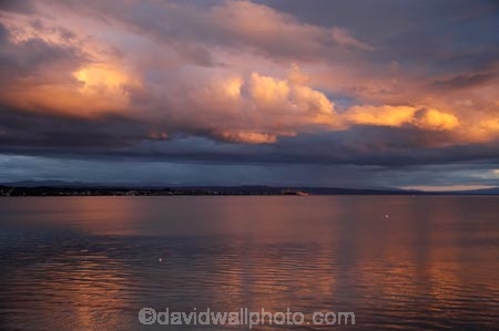 Central-North-Island;cloud;clouds;cloudy;dusk;evening;lake-lakes;Lake-Taupo;N.I.;N.Z.;New-Zealand;NI;nightfall;North-Island;NZ;orange;sky;sunset;sunsets;Taupo;twilight;water