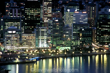 capital;government;harbor;harbour;waterfront;port;nicholson;skyline;sky-scrapers;offices;blocks;highrise;cbd;central;business;district;water;ships;ferry;terminal;marina;night;reflections;reflection;lights
