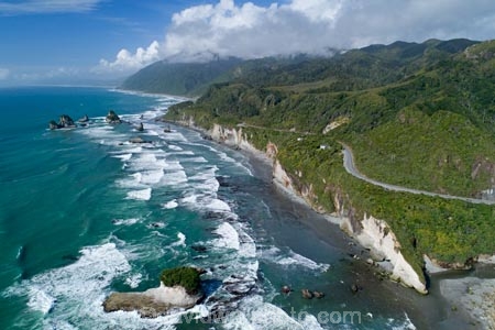 10-Mile-Creek;aerial;Aerial-drone;Aerial-drones;aerial-image;aerial-images;aerial-photo;aerial-photograph;aerial-photographs;aerial-photography;aerial-photos;aerial-view;aerial-views;aerials;bend;bends;bluff;bluffs;cliff;cliffs;coast;coastal;coastline;coastlines;coasts;corner;corners;curve;curves;curvey;driving;Drone;Drones;highway;highways;N.Z.;New-Zealand;NZ;ocean;open-road;open-roads;Quadcopter-aerial;Quadcopters-aerials;road;road-trip;roads;S.I.;sea;shore;shoreline;shorelines;shores;SI;South-Is;South-Island;State-Highway-6;State-Highway-Six;steep;Sth-Is;Sth-Island;Tasman-Sea;Ten-Mile-Creek;transport;transportation;travel;traveling;travelling;trip;U.A.V.-aerial;UAV-aerials;Waianiwaniwa;water;West-Coast;Westland