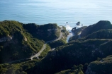 10-Mile-Creek;aerial;aerial-photo;aerial-photograph;aerial-photographs;aerial-photography;aerial-photos;aerial-view;aerial-views;aerials;bend;bends;coast;coastal;coastline;coastlines;coasts;corner;corners;curve;curves;curvey;driving;highway;highways;N.Z.;New-Zealand;NZ;ocean;open-road;open-roads;road;road-trip;roads;S.I.;sea;shore;shoreline;shorelines;shores;SI;South-Island;State-Highway-6;State-Highway-Six;Tasman-Sea;Ten-Mile-Creek;transport;transportation;travel;traveling;travelling;trip;Waianiwaniwa;water;West-Coast;Westland