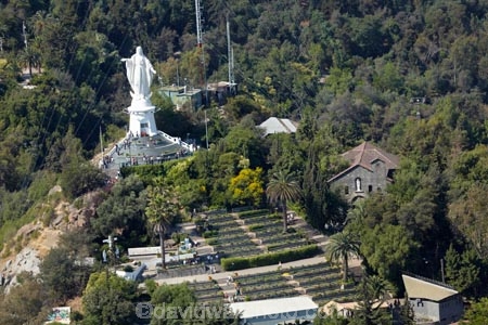 aerial;aerial-photo;aerial-photograph;aerial-photographs;aerial-photography;aerial-photos;aerial-view;aerial-views;aerials;Barrio-Bellavista;Bellavista;capital-cities;capital-city;Capital-of-Chile;Cerro-San-Cristobal;Chile;Parque-Metropolitano;Santiago;South-America;Statue;statues;Sth-America;Terraza-Bellavista;Virgen-Statue;Virgin-Mary
